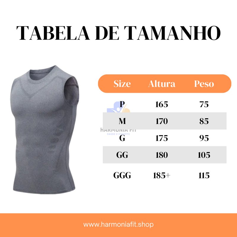 Camisa Modeladora - Ionic TechVest™ | COMPRE 1 LEVE 2 | ULTIMAS UNIDADES